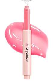 Self Beauty Vegan Korean Lip Balm Moisturizing Care - Collagen Lip Glass Hydrating, Hyaluronic Lip Gloss Repair - 0.06 oz ...
