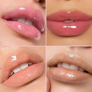 Color Changing Lip Oil Set, Hydrating Lip Glow Oil, High Shiny Plumping Lip Oil, Non-Sticky Lip Gloss, Nude Fruity Glow Oi...