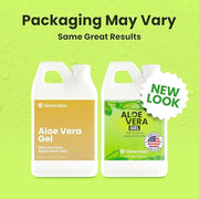 Organic 100% Aloe Vera Gel for Face & Body with Manuka Honey - A Fresh Aloe Vera Plant, No Powder - Sunburn Relief - Aloe ...