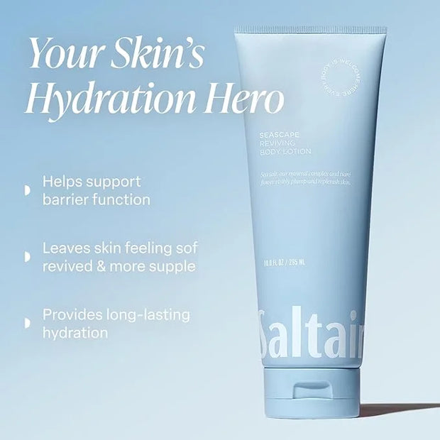 Saltair Body Lotion - 2 Pack Moisturizing Lotion For Dry Skin. Seascape Scented Hydrating Body Cream with Nourishing Moist...