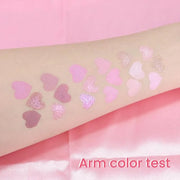 18Colors Purple Pink Nude Shimmery Eyeshadow Palette Makeup,Light Purple Mauve Glitter Sparkly Highly Pigmented Eye Shadow...