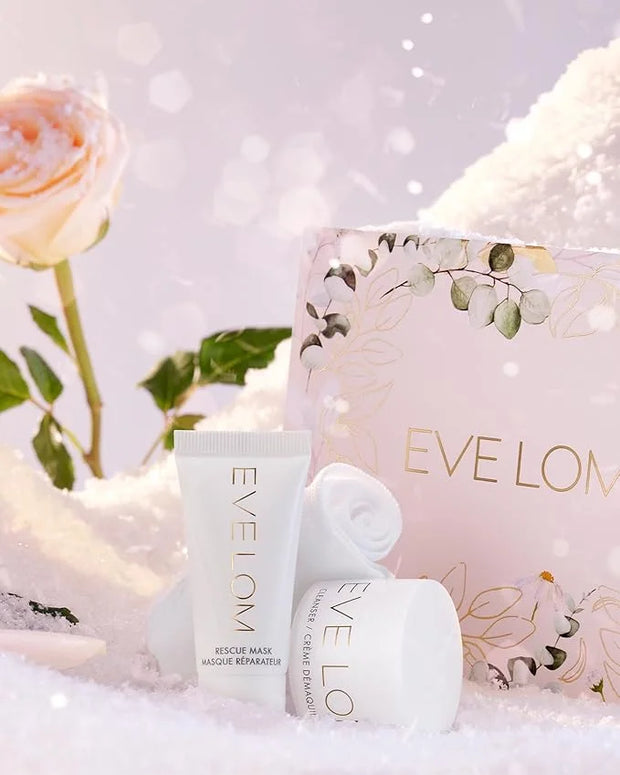 EVE LOM Skin Saviour Holiday Set - Iconic Cleanser Balm & Honey-Infused Clay Mask - Luxurious Beauty Ritual for Soft, Pure...