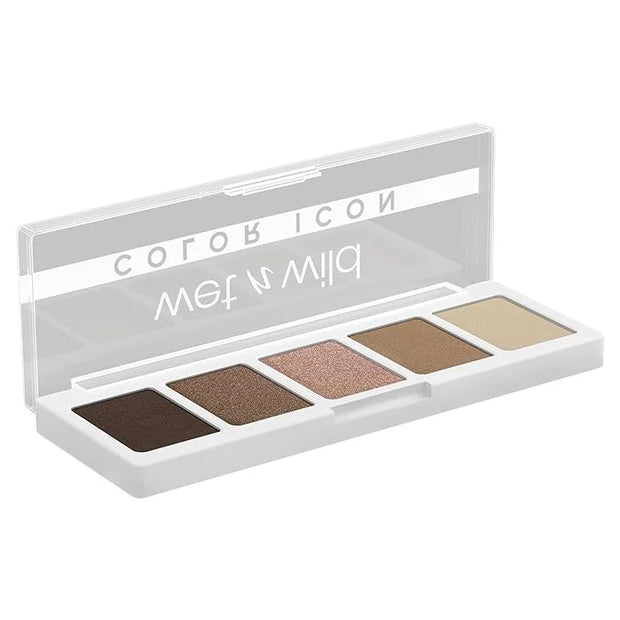 wet n wild Color Icon Eyeshadow Makeup 5 Pan Palette, Matte, Shimmer, Metallic, Long Wearing, Rich Buttery Pigment, Cruelt...