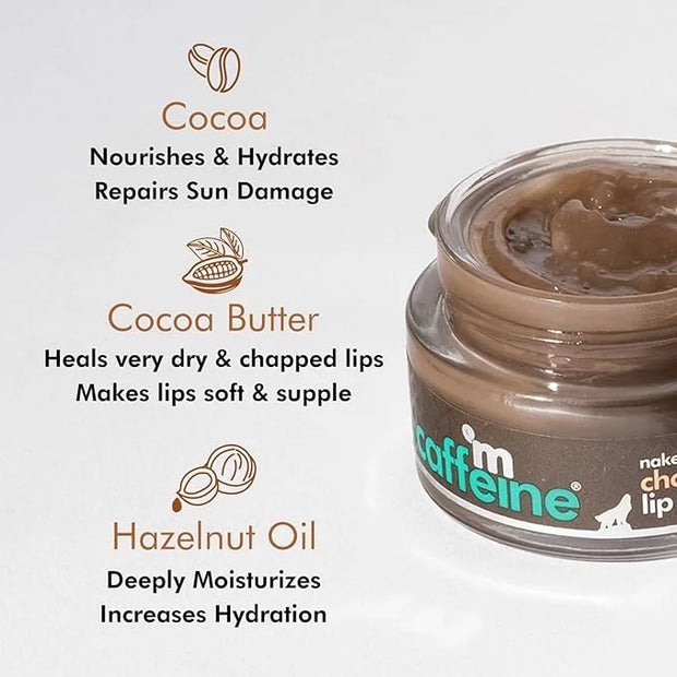 mCaffeine Deep Moisturizing Choco Lip Balm (12gm)