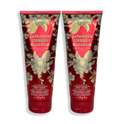 Bath and Body Works Japanese Cherry Blossom Body Cream Ultimate Hydration Gift Set For Women 2 Pack 8 Oz. (Japanese Cherry...