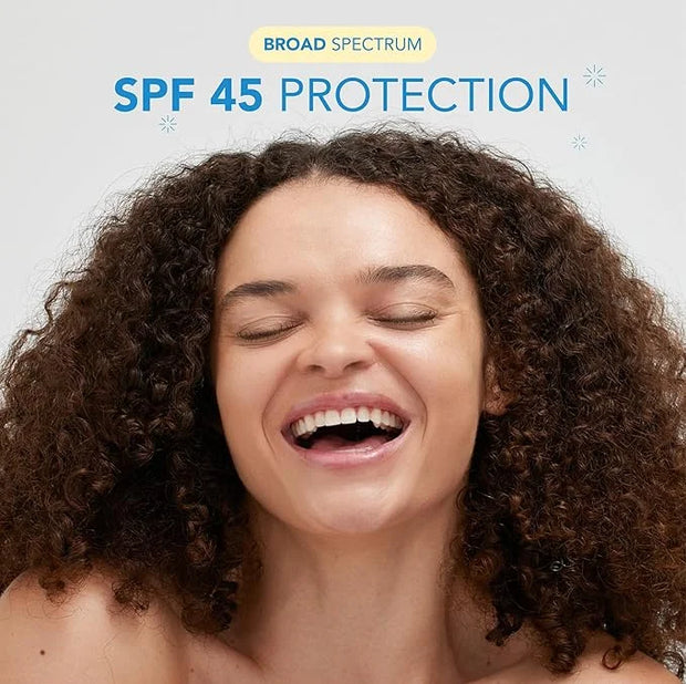 THE FACE SHOP Hydro Sun Barrier 2-in-1 Sunscreen & Moisturizer, Broad Spectrum SPF 45, Korean Sunscreen Skin care, Daily H...