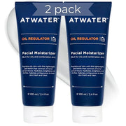 ATWATER Mens Face Moisturizer with Oil Control Complex, Unscented Lightweight Formula - Mens Face Lotion for Oily Skin tha...