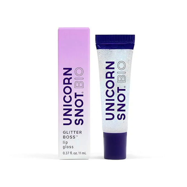 UNICORN SNOT Lip Gloss, Long-Lasting Sparkly Lip Shine, Vegan & Cruelty Free, Non-Sticky Formula, Lip Gloss for Festivals ...
