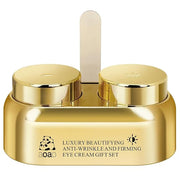 AOAO Luxury Day & Night Eye Cream Gift Set – Anti-Aging & Firming Eye Cream with Peptides, Niacinamide, Caffeine & Hyaluro...