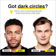Lumin Instant Dark Circle Corrector for Men (Not A Concealer), Reduce The Look of Dark Circles, Puffiness, Under Eye Men M...
