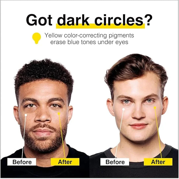 Lumin Instant Dark Circle Corrector for Men (Not A Concealer), Reduce The Look of Dark Circles, Puffiness, Under Eye Men M...
