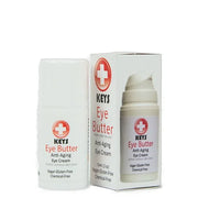 Keys Eye Butter Luminescent Natural, Vegan, Chemical-Free Moisturizing Eye Cream for Sensitive Skin in Airless Travel Pump...