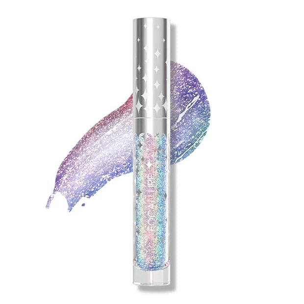 FOCALLURE Glitter Liquid Lipstick,Hydrating,Moisturizing Lip Gloss for Women,Sparkly Shimmer Lip Makeup,Long Lasting,Light...