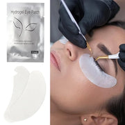100 Pair V Shape Under Eye Gel Pads Hydrogel Eye Patches For Eyelash Extension, Lint Free Under Hydrogel Eye Mask Pads Las...