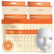 AZURE Vitamin C Under Eye Pads - Anti Aging, Lifting & Moisturizing Eye Mask Patches - Reduces Fine Lines, Wrinkles, Dark ...