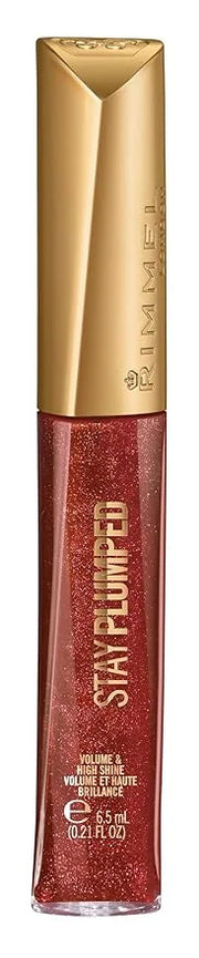 Rimmel Stay Plumped Lip Gloss, 760 Bronze Suga, Pack of 1 - Product Image