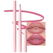 evpct Pink Matte Creamy Retractable Lip Liner Pencils for Shaping & Sculpting Lips, Lip Pencils for Women Long Lasting Wat...