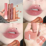 6 PCS Hydrating Plumping Lip Gloss Tinted Lip Balm Set,Mirror Liquid Water Glow Lipstick,Long Lasting Waterproof Moisturiz...