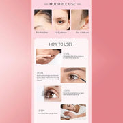 Eyelash Essence Organic Growth Serum for Improved Lashes, Natural Ingredients, Gentle Formula, Clear - Product Image