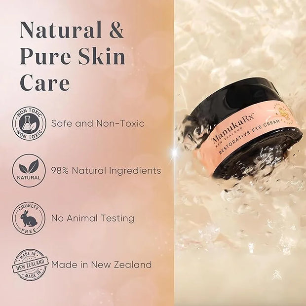 Pro-Aging Eye Cream | Soothing eye cream for dark circles and puffiness | Anti Aging Eye Cream | Reduces wrinkles, and fin...