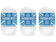 Fresh Kidz Roll On Deodorant for Kids and Teens - Baking Soda and Aluminum-free 24 Hour Protection for Sensitive Skin - Bo...