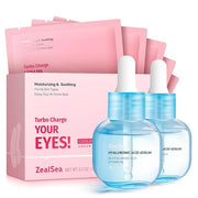 ZealSea Eye Patches and Hyaluronic Acid Serum Bundle - Product Image