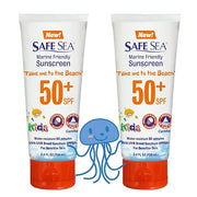 Safe Sea SPF50+ Kids Sunscreen | Travel Size 3.4 oz. | For sensitive skin | anti-jellyfish and Sea Lice sting protective l...