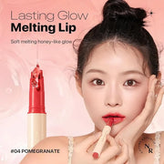 Nature Republic HONEY MELTING LIP (04 POMEGRANATE) SOFT LIP STICK, Hydrating Gloss, Moisturizing balms, Sheer tint, Shine ...