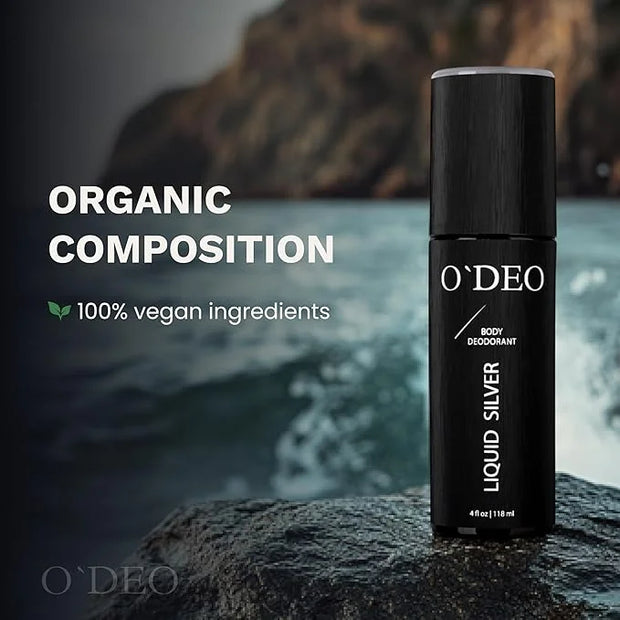Aluminum Free Deodorant for Men – All Natural Deodorant Spray – Organic Deodorant for Men 4 fl oz of Natural Deodorant Uns...