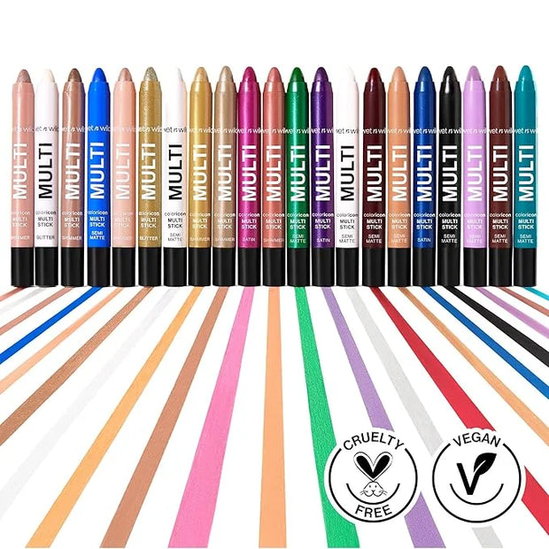 wet n wild Color Icon Cream Eyeliner Eyeshadow Multi-Stick, Moisturizing, Nourishing Velvety Cream-to-Powder Buildable & B...