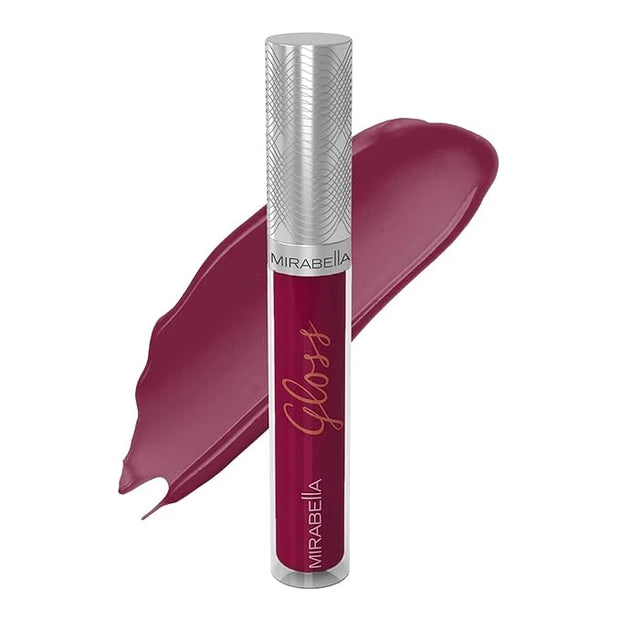 Mirabella Luxe Advanced Lip Gloss, Hydrating Non-Sticky High-Shine Lip Gloss for Women, Infused with Vitamin E & Jojoba Oi...