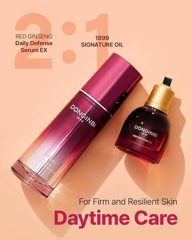 [Upgraded] Anti-Aging Serum DONGINBI Daily Defense Serum EX, Anti-Wrinkle & Antioxidant Serum for Face, Korean Red Ginseng...