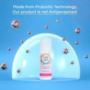 Good for You Girls Aluminum-Free, Natural Deodorant for Kids, Preteens, Teens, Safe & Effective Odor Protection, Clear Rol...