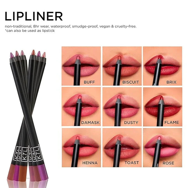 K7L Pink Lip Crayon (Vegan) - Waterproof, Smudge-Proof, Precise Cosmetics - Product Image