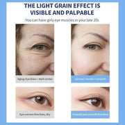 O'CHEAL Eye Cream with Vibrating Electric Massage Head- Hydrating, Brightens, Tightens, Reduces Dark Circles & Wrinkles, B...
