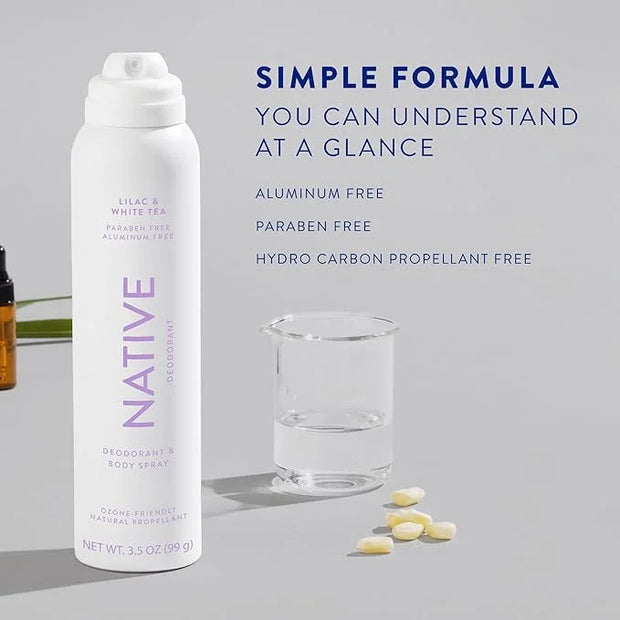 Native Deodorant & Body Spray Contains Naturally Derived Ingredients | Deodorant for Women and Men, All Day Odor Protectio...
