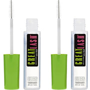 Maybelline Great Lash Clear Mascara, Conditioning Formula for Lashes and Eyebrows for a Natural Eye Makeup Look, 2 Count -...