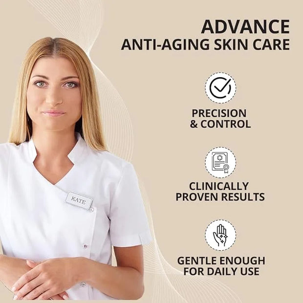 7E Wellness:Anti-Aging Peptide Serum, Anti-Wrinkle Copper Peptide Serum With Hyaluronic Acid & Polypeptides - Supports Col...