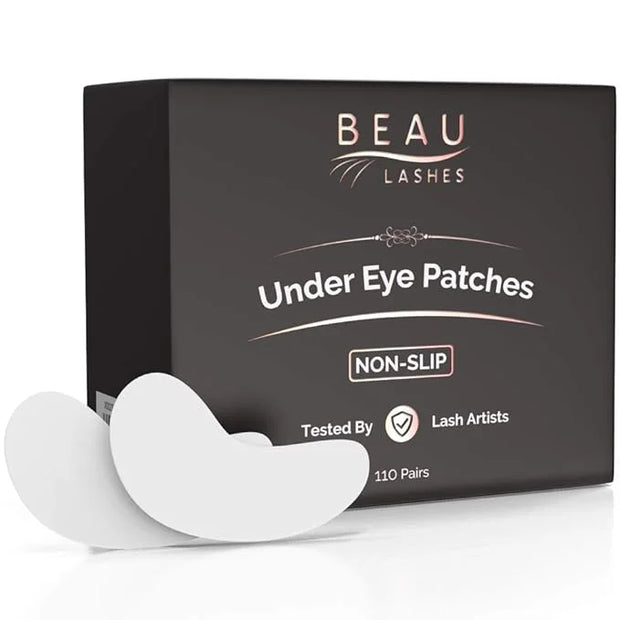 100 Pairs Under Eye Pads & Eyelash Extension Remover Gel | Lint Free Hydrogel Eye Patches for Lash Extensions & Lift | Eff...