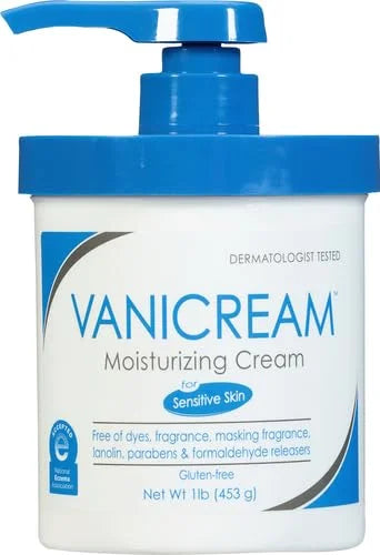 Vanicream Moisturizing Skin Cream with Pump Dispenser - 16 fl oz (1 lb) - Moisturizer Formulated Without Common Irritants ...