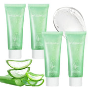 4PCS Aloe Vera Gel Moisturizer for Face,Hydrating Fast Absorbing Face Moisturizer After Sun Care,Moisturizing Long Lasting...