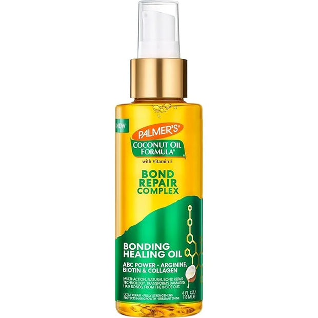 Palmer's Amino Bonding Complex Hair Oil, Healing Treatment with Coconut Oil & Vitamin E, Heat Protectant, Anti Frizz, Adds...