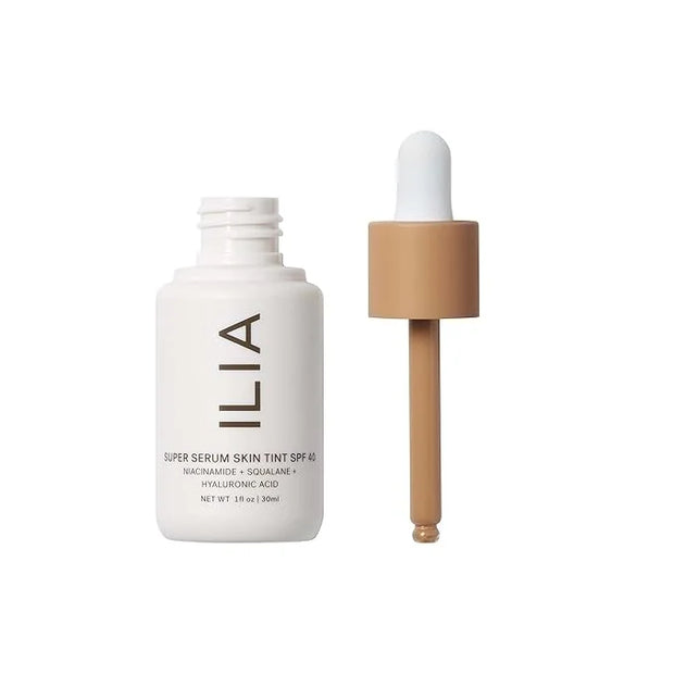 ILIA - Super Serum Skin Tint SPF 40 | Non-Comedogenic, Vegan, Lightweight to Help Against Blue Light, + Pollution while Hy...