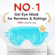 NEWGO Cooling Eye Mask for Puffy Eyes, Cold Eye Mask Eye Ice Pack for After Eyes Surgery, Tension Stress Relief, Itchy Eye...