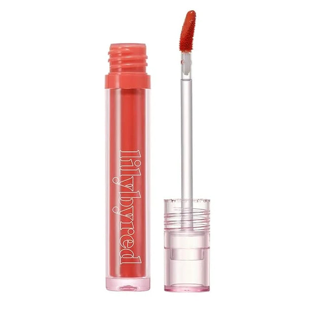 lilybyred Glassy Layer Fixing Tint (01#Cheeky Peach) - Vibrant and Long-Lasting Lip Color with Glossy Finish, Versatile Li...