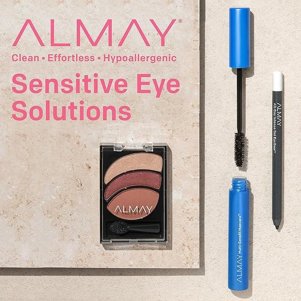 Almay Multi-Benefit Mascara and Eyeliner Duo Value Pack, Black Brown - Product Image