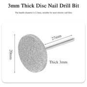2 Pcs Sanding Disc Nail