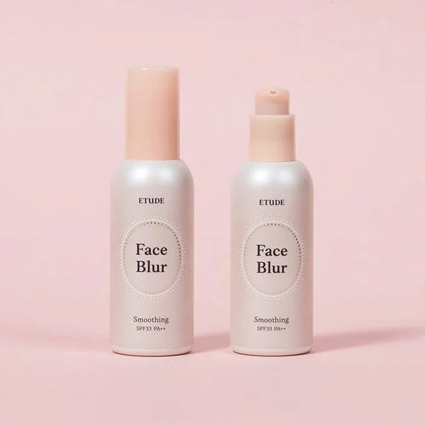 ETUDE Face Blur Smoothing SPF 33 PA ++ (21AD) | Multi-Makeup Coral Base Primer with Smoothening Effect and UV Rays Protect...