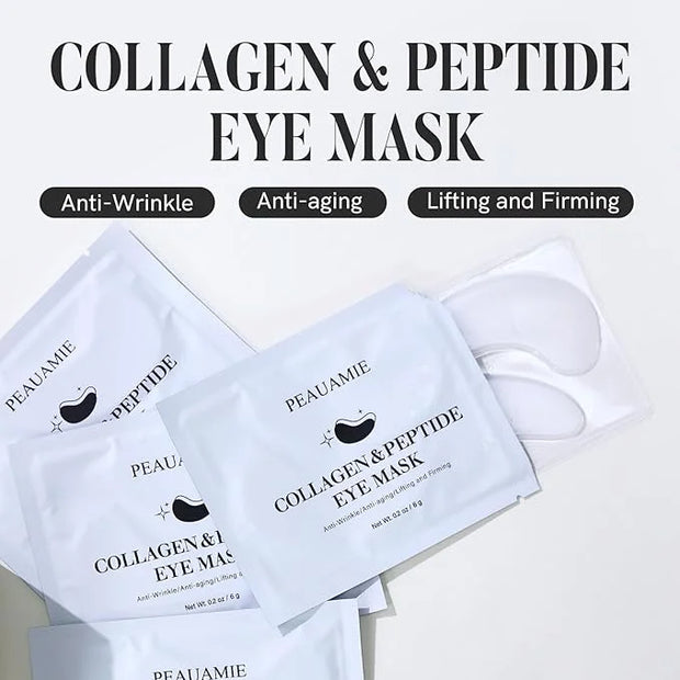Under Eye Patches with Collagen and Peptide Eye Mask for Dark Circles and Puffiness,Face Mask Skin Care Products 30 Pairs ...