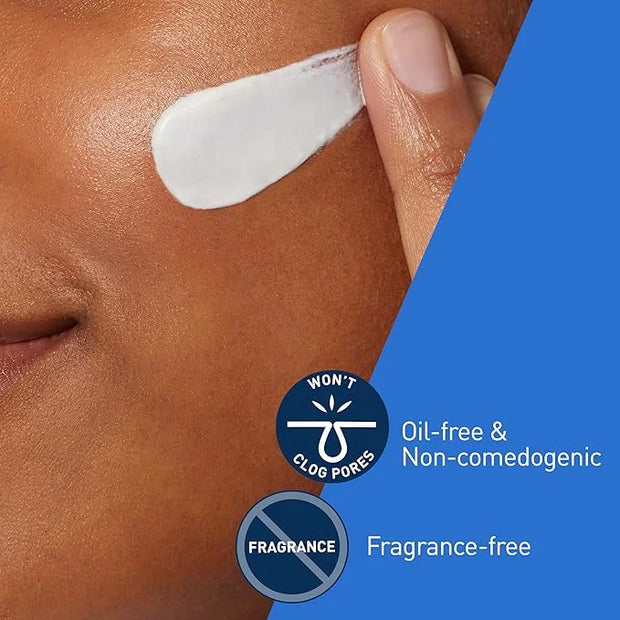 CeraVe AM Facial Moisturizing Lotion with SPF 30, Oil-Free Face Moisturizer with SPF, Formulated with Hyaluronic Acid, Nia...